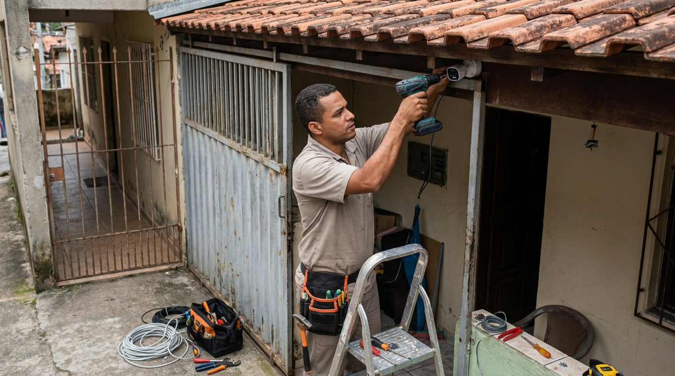 Instalacao de cameras de seguranca em João Pessoa‑PB